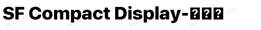 SF Compact Display字体转换
